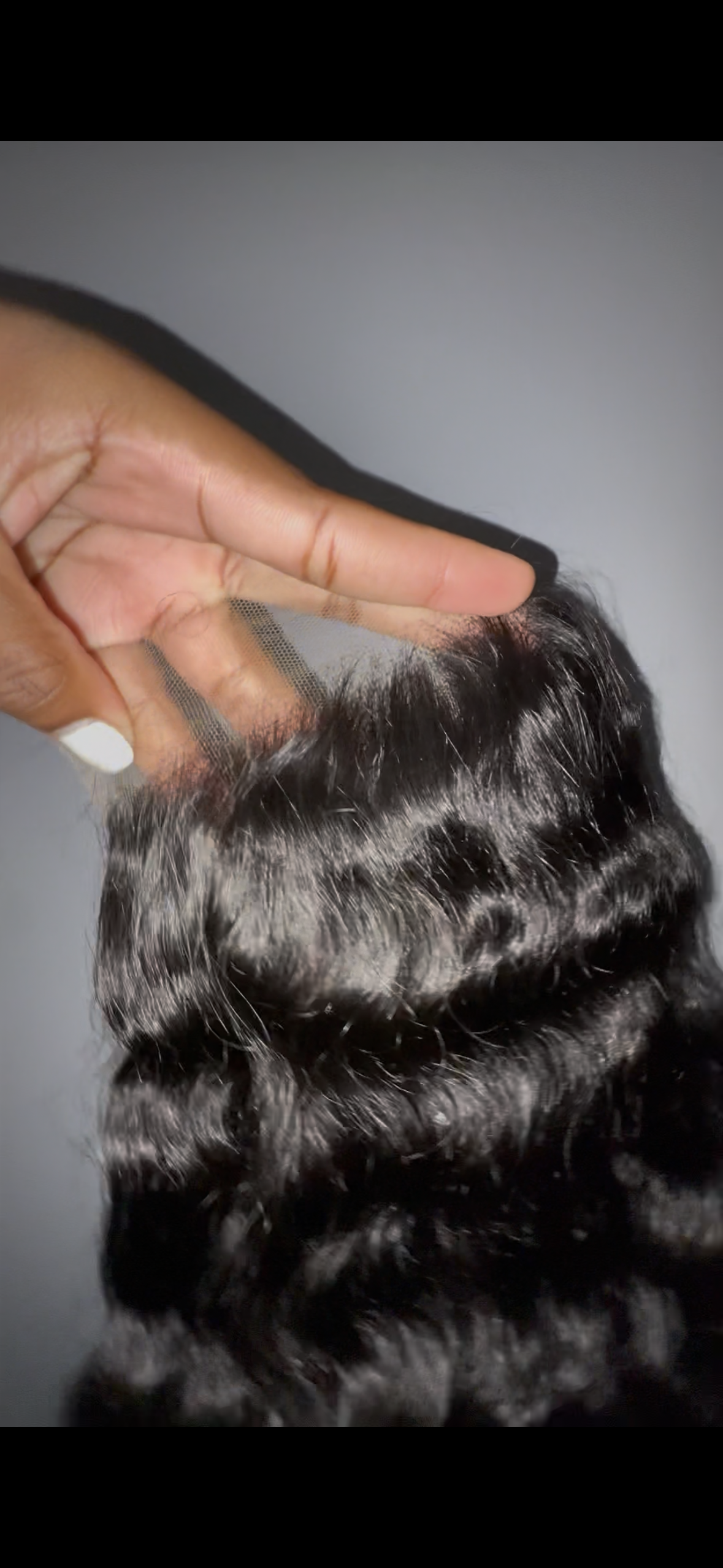 5 x 5 HD Burmese Curly Closure