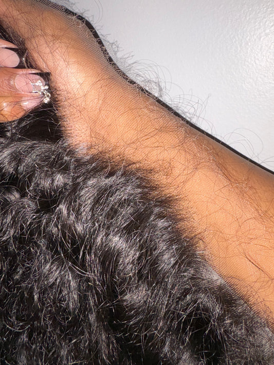 13 X 6 Raw Burmese Curly HD Frontals