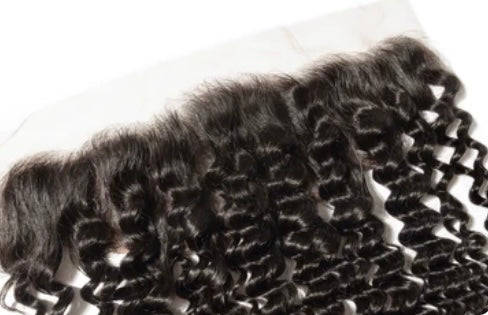 13 X 4 Raw Burmese Curly HD Frontals