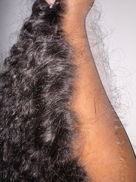 13 X 4 Raw Burmese Curly HD Frontals